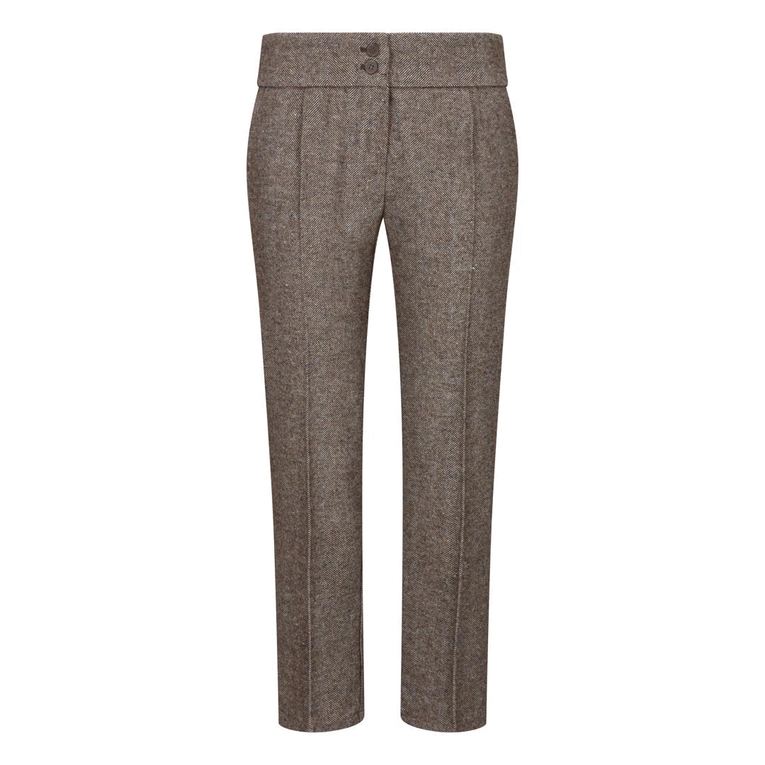 WSN06 Damen Tweed Anzug: Eleganz der 20er Jahre, Blazer, Weste & Hose – Vintage Charme für Sie!
