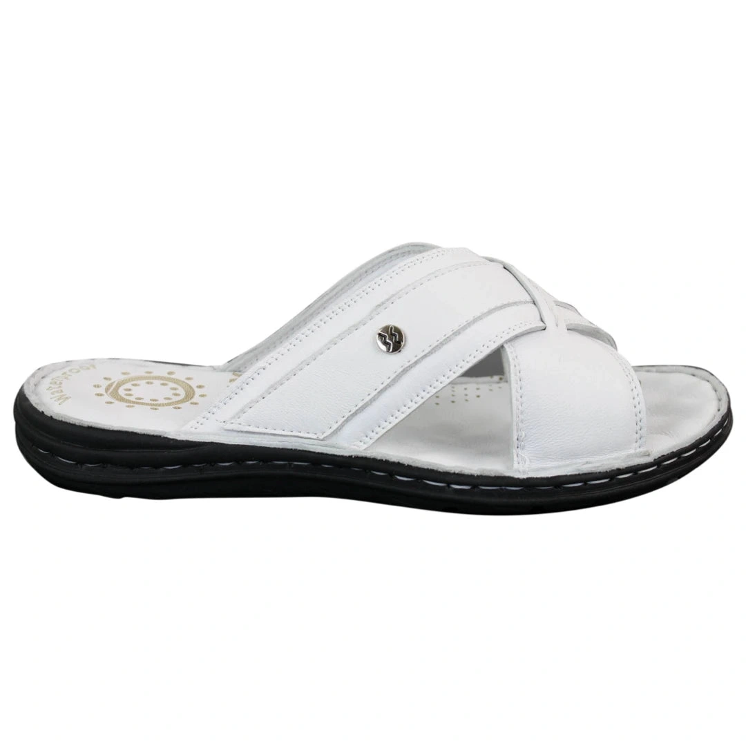 Wyndham W02 Herren Echtleder Flip Flops: Luxus, Komfort & Wasserfestigkeit. Dein Sommer-Must-Have!